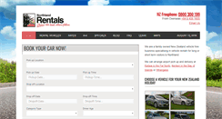 Desktop Screenshot of northlandrentals.co.nz